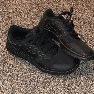 Black Nike shoes